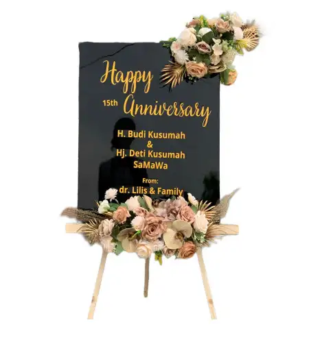 Papan Bunga Akrilik Kembiritan